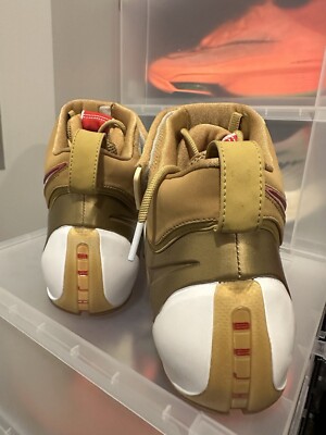 NIKE ZOOM LEBRON 4 ALL STAR GAME METALLIC GOLD 314647- 711 SZ 12.5
