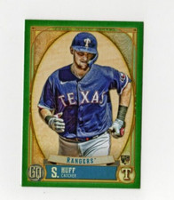 2021 Topps Gypsy Queen Sam Huff Rookie #248 Green Base Texas Rangers