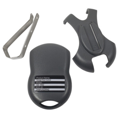 2-Pack Genie Garage Door Opener Remote – Intellicode GICT390-1BL 1-Button, Replacement