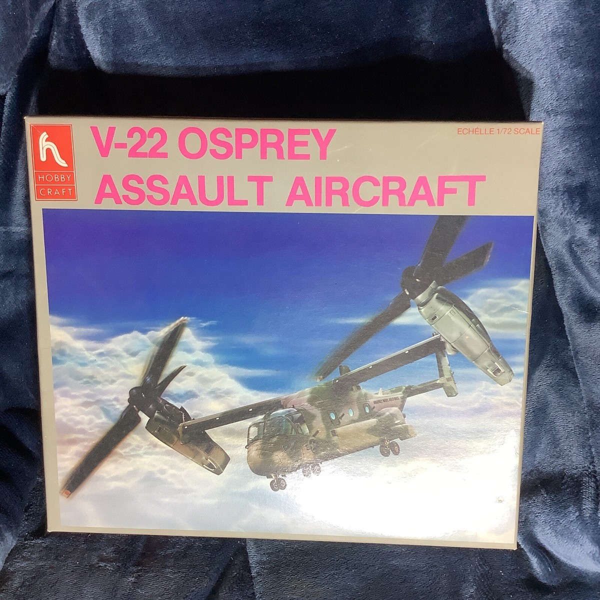 HOBBY CRAFT 1/72 SCALE V-22 OSPREY ASSAULT AIRCRAFT PLASTIC MODEL