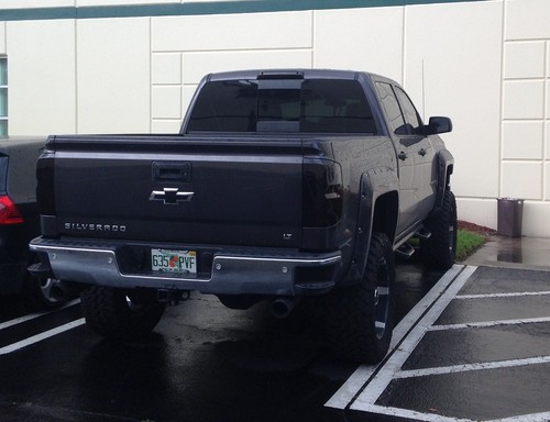 14-18 Chevy Silverado Smoked Tail Lights black Tinted OE CUSTOM Factory non led - Picture 5 of 5