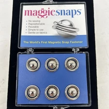 Maggie Snaps Magnetic Snaps Joining Fabrics, Closing Jackets, Temporary Button
