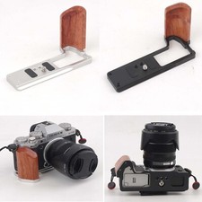 Solid Wooden CNC Handle Enhances Feel Hand Grip Accessories for Fuji XT 5 Camera