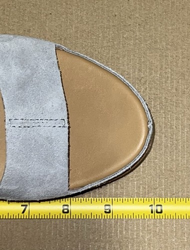 Kork Ease Grey Suede Platform San Carlos Shoes Size 10 Strappy New In Box $170 - Picture 16 of 23