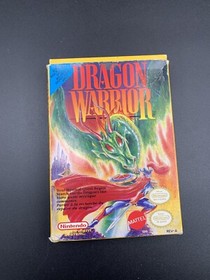 Dragon Warrior (Nintendo NES) CB Box And Game