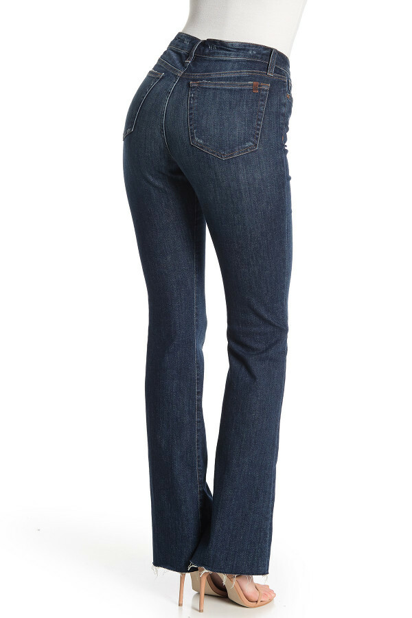 NWT Joe's High Rise Curvy Bootcut Stretch Jeans w/Frayed hem Size