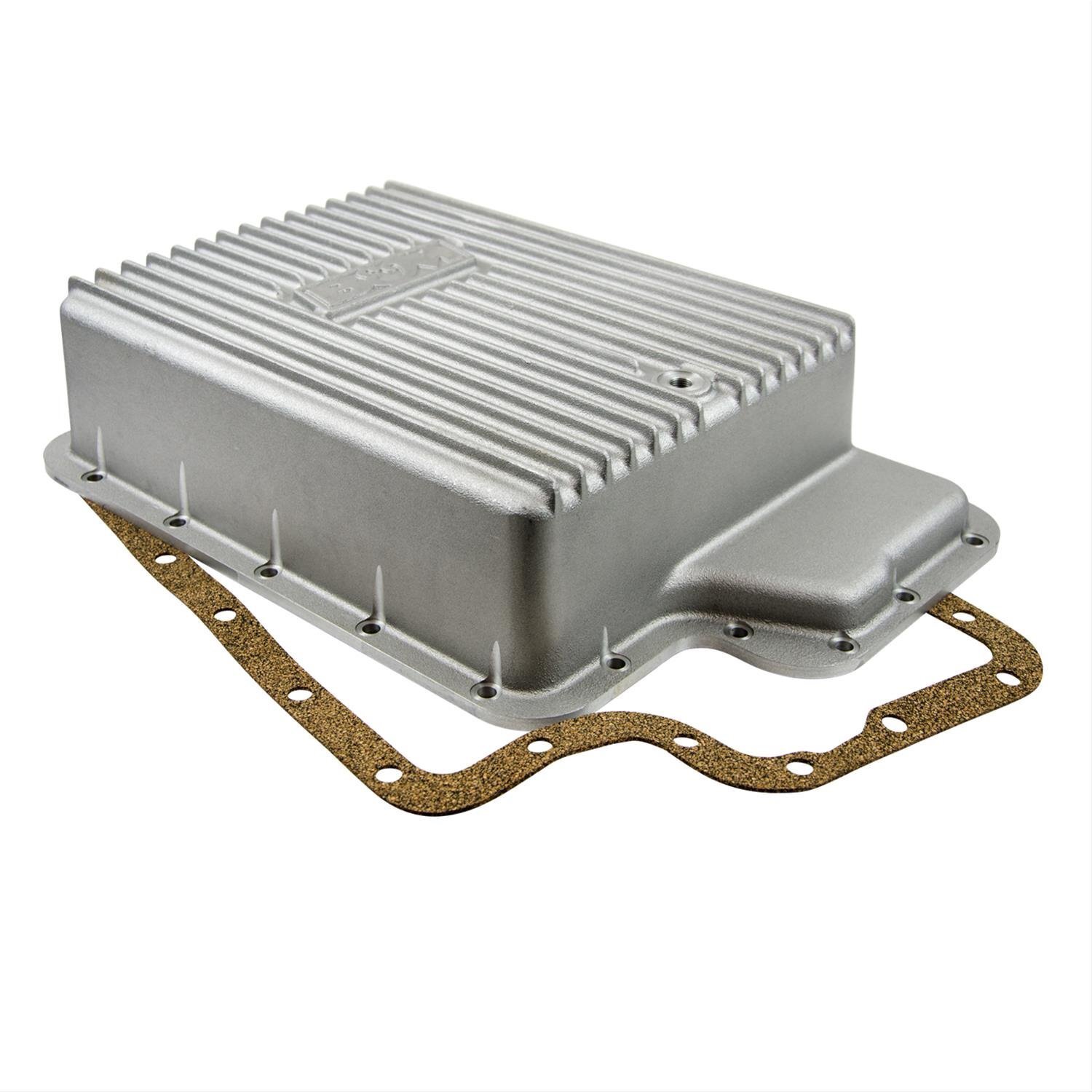 B&M 40295 Cast Aluminum Deep Transmission Pan