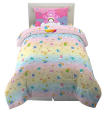 Care Bears "Walk on Sunshine" Kids Reversible Bed Set-W84633208555, W84618150395