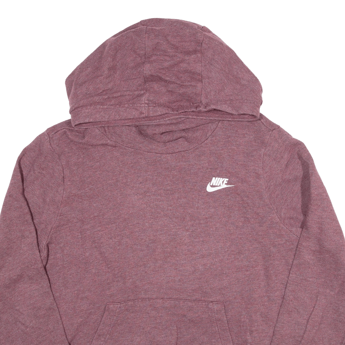 NIKE Snood Mens Maroon Hoodie M eBay
