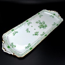Limoges Porzellan Servierplatte Serie Fleurie Raynaud & Co. für Wilhelm Drache