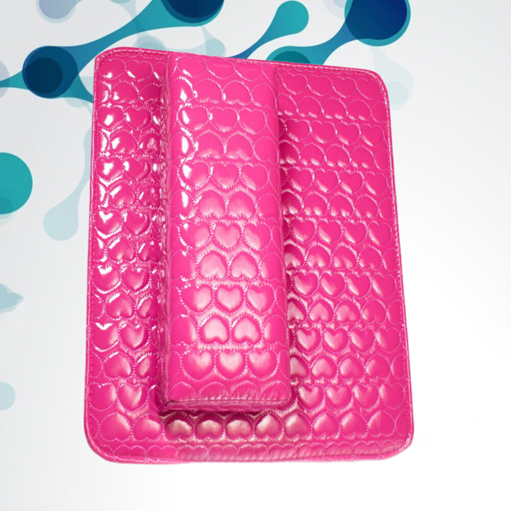 Heart Keyboard Pattern Comfort Pillow for Hand Support and Relaxation-image