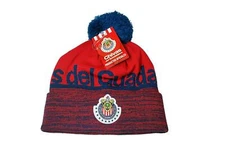 chivas de Guadalajara Beanie hat Winter Skull Cap soccer Mexico authentic 9
