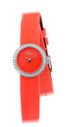 Dior La D De 19mm Orange Dial Diamond Bezel Quartz Ladies Watch CD040110A022