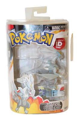 Pokemon Series 1 White Kyurem Figure Pokedex ID Tag 2013