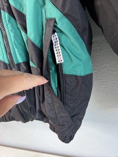 Columbia Jacket Youth Boys L 14/16 Green/Black/Blue Winter Coat Great Condition - Picture 2 of 13