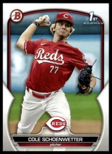 2023 Bowman Draft #BD-116 Cole Schoenwetter