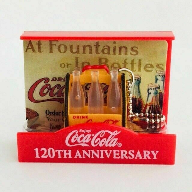 Coca Cola Memorial Figure Collection Bottle Carton 120th