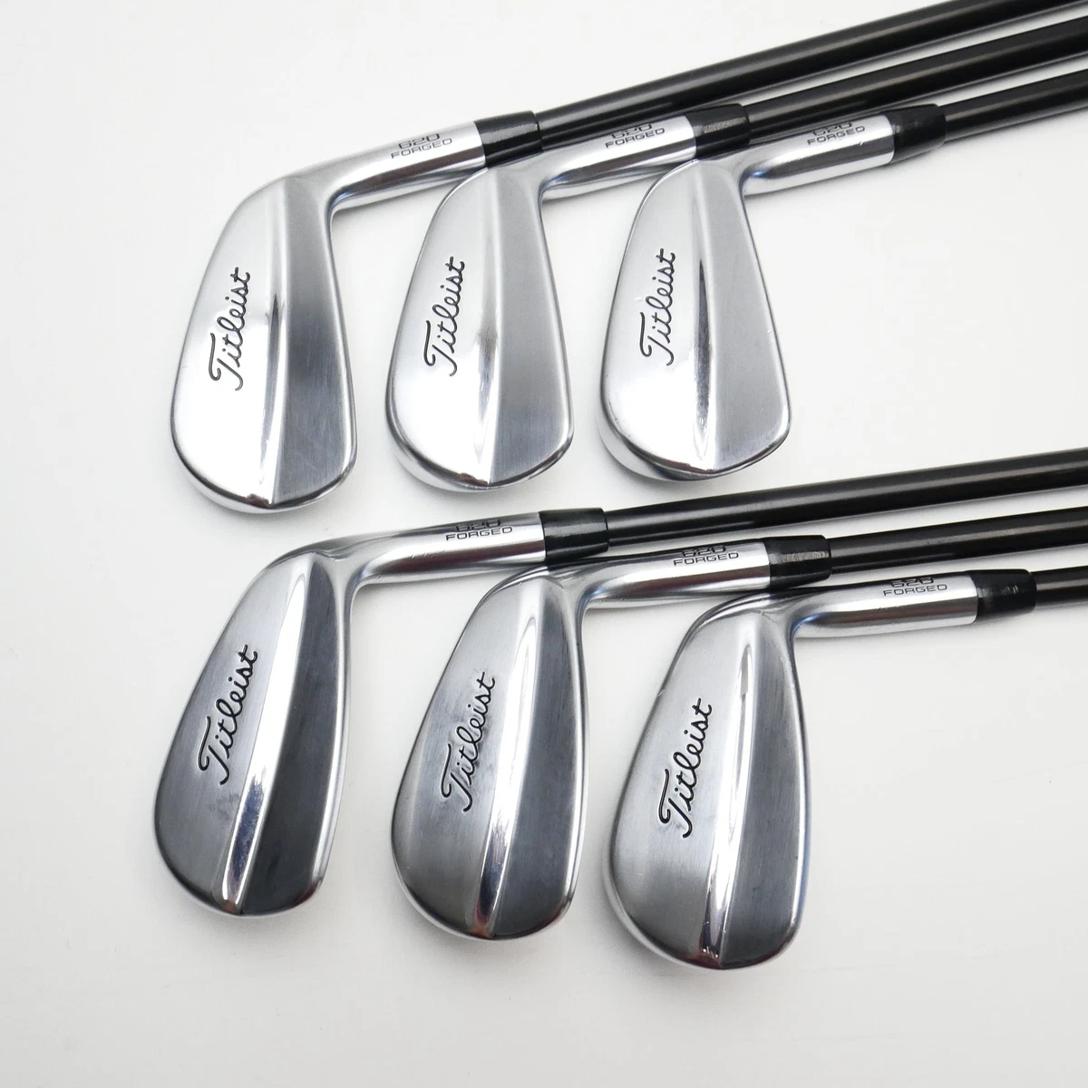 Used Titleist 620 MB Iron Set 5 PW Stiff Flex