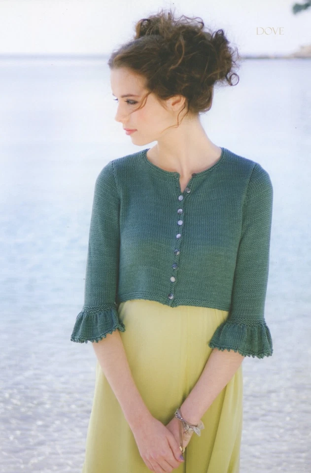 Libro de patrones de tejido Louisa Harding "copia de tienda" Belle 12 proyectos seda morera Foto 4 de 4