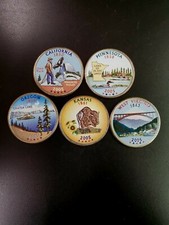 2005 Complete Set Of Colorized State Quarters