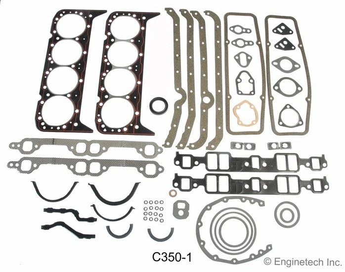1969-1985 Chevy GMC 5.7L 350 Engine Rebuild Kit Silverado C10 Suburban Truck Car Foto 3 de 4