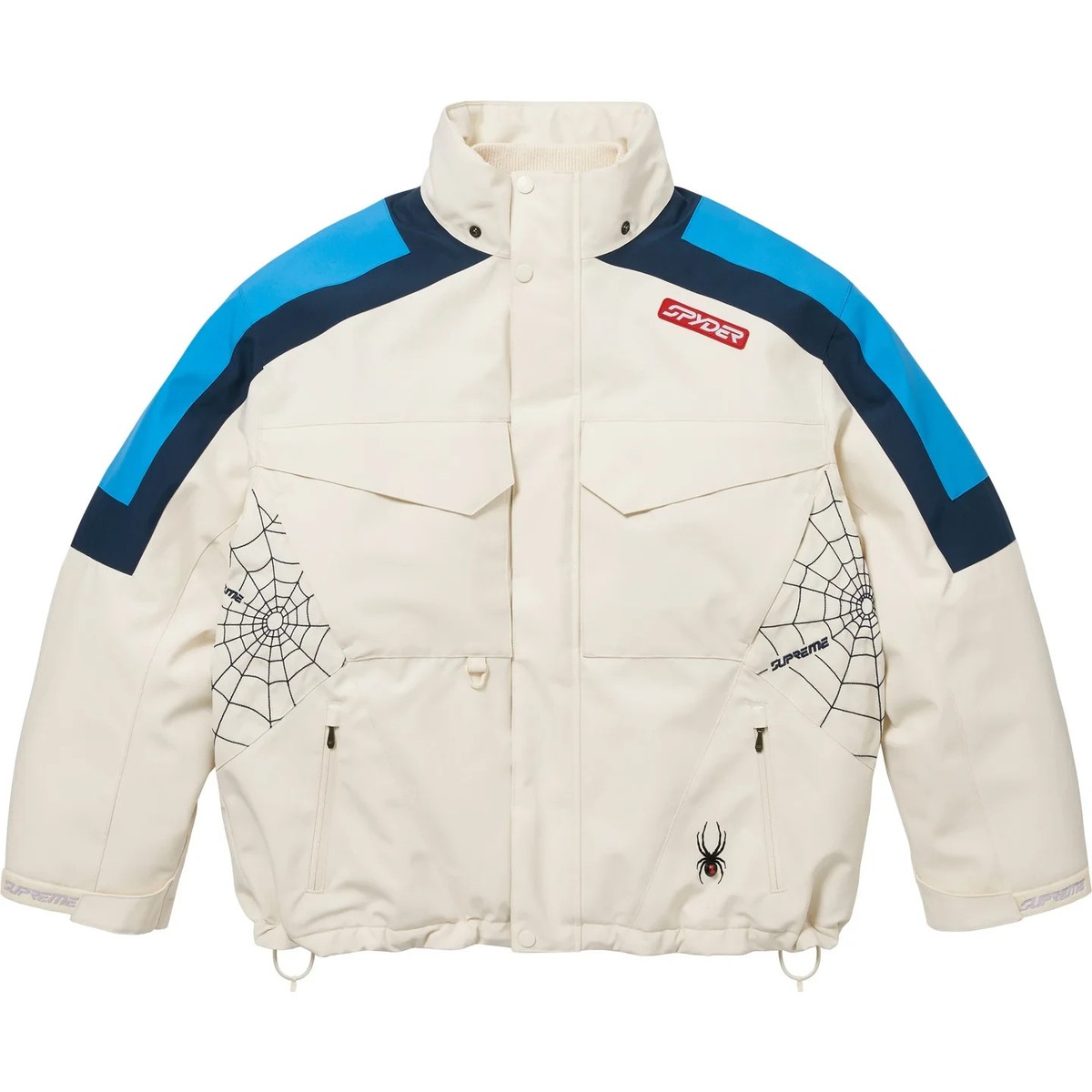スキー Supreme x Spyder Technical Jacket White Supreme Spyder Technical Jacket White Men's - US