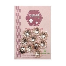 Tsumami Zaiku Washer B Pink Gold 13mm (10 pcs) TP-58