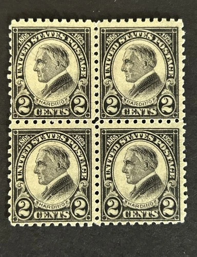 Mint Vintage US Stamps, #612 … M/OG/H, Block Of 4… 10 Perf