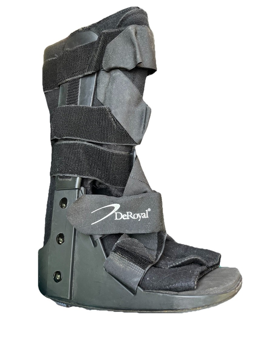 DeRoyal Walking Boot Air Cam Medical Orthopedic Fracture Boot Adjustable Brace
