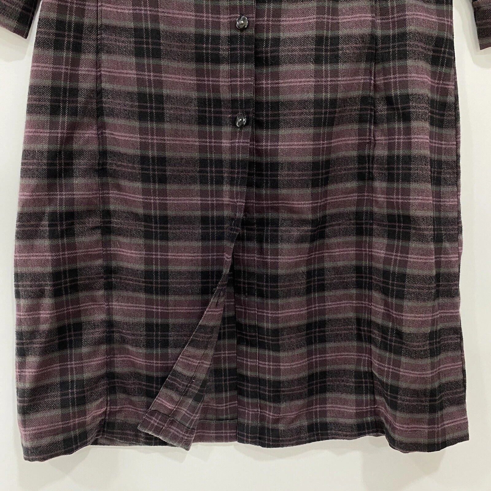 merrell plaid flannel button up opti-wick flaw 