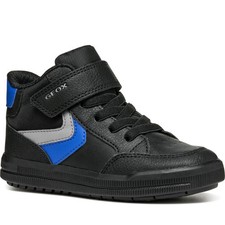 Geox Arzach Boys' Black Ankle Boots Casual Fashion J464AA054FUC0245