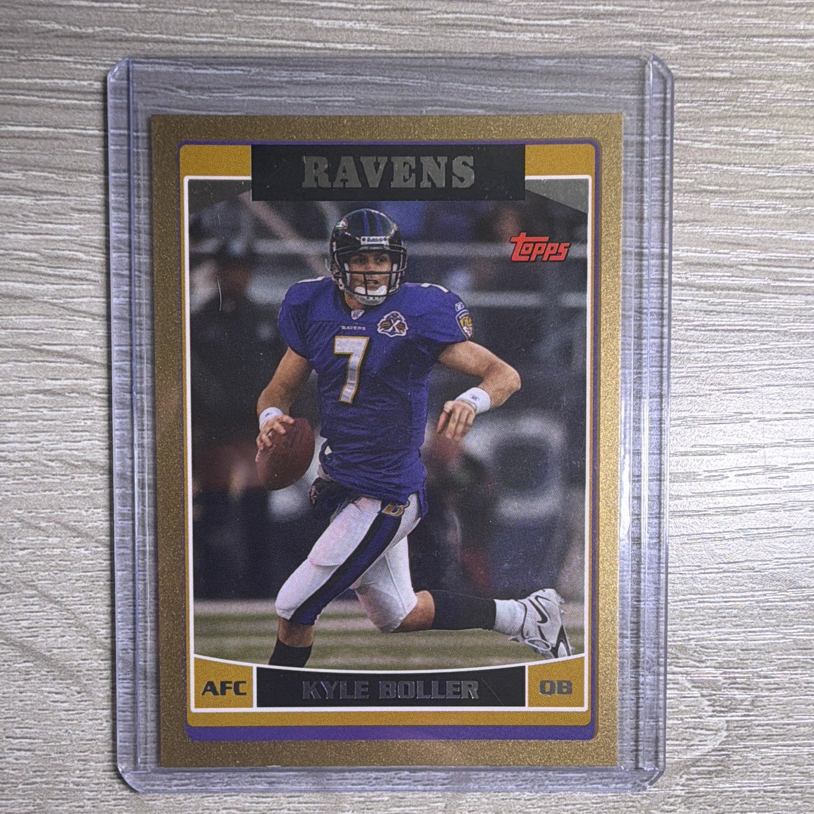 Topps 2006 Kyle Boller #102 Baltimore Ravens NFL Football /2006