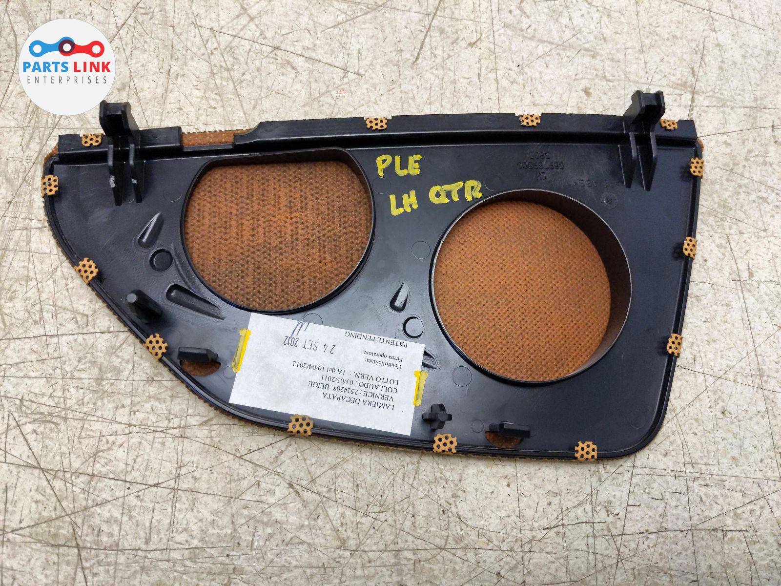 2012-14 FERRARI CALIFORNIA REAR LEFT SPEAKER MESH TRIM COVER BEZEL GRILLE F149
