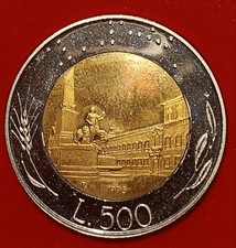 REPUBBLICA ITALIANA-500 Lire 1995 PROOF FONDO SPECCHIO