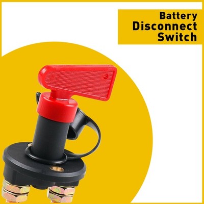 RACING BATTERY KILL SWITCH CUT-OFF POWER DISCONNECT 12V 24V BREAKER CAR BOAT RV