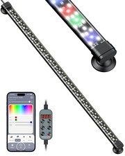 Pawfly Aquarium Light Bluetooth 12W 24 inch Full Spectrum Fish Tank Submersible