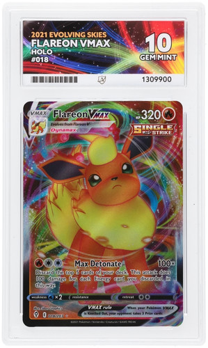 Flareon VMAX graded ACE 10 for sale on eBay