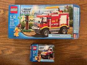 LEGO City 4208 4x4 Fire Truck & 4427 Fire ATV