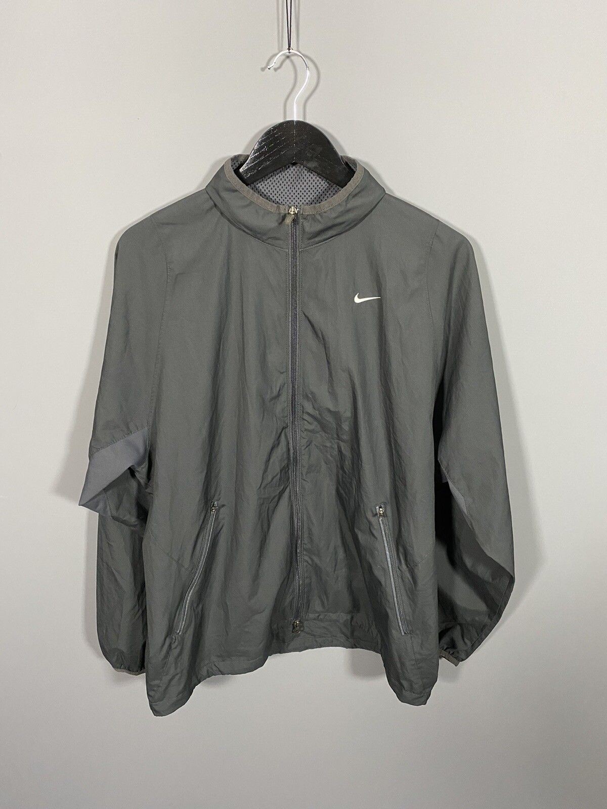 SACAI X NIKE NIKE Track Top Jacket Large Nero Ottime condizioni Uomo