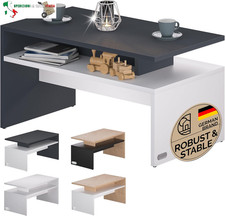 ® Tavolino Salotto da Divano 95x55x50cm Mobiletto Basso in Legno Carico Max 50kg