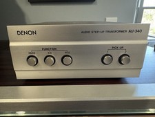 DENON AU-340 Trasformatore step up per cartuccia bobina mobile. Vintage