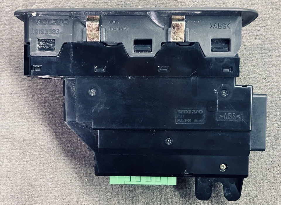 Interruptor de ventana principal del lado del conductor izquierdo Volvo S60 S80 V70 XC90 2002-2008 09193383 Foto 2 de 3