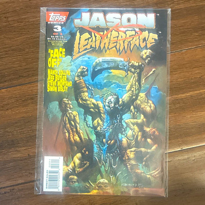 Topps Comics Jason vs. Leatherface #3  # s 1 & 2 also. Never opened.