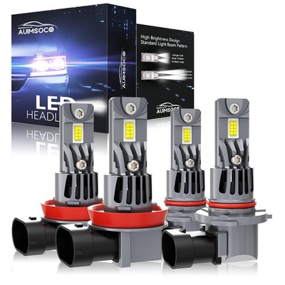 For Ram 5500 2011-2018 LED Headlight Kit Bulbs High Low Beam Super Bright 6500K
