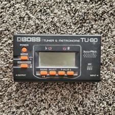 Boss Guitar Digital Tuner Metronome Function Model TU-80 Pre-owned