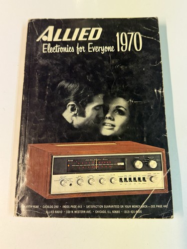 Vintage ALLIED Radio Electronics Catalog 1970