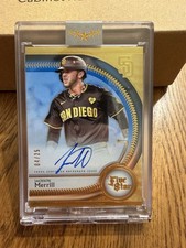 2025 Topps Five Star Jackson Merrill Auto /25 Padres On-Card