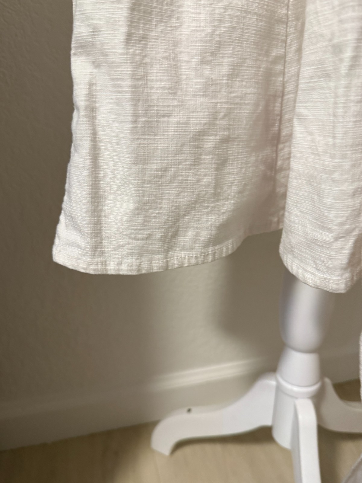 Zara Basic Cotton Short Sleeve Collared Wrap Dres… - image 9