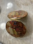 Vintage Compact Mirror with European Dancing Scene from Western Germany — photo 4