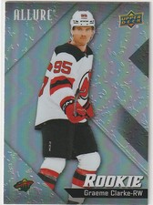 2024-25 Upper Deck Allure #114 Graeme Clarke Glitter Bomb